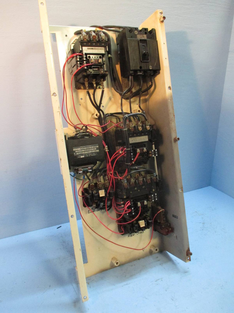 Allen Bradley 798 Size 2 2-Speed Reversing Starter 50 Amp Breaker